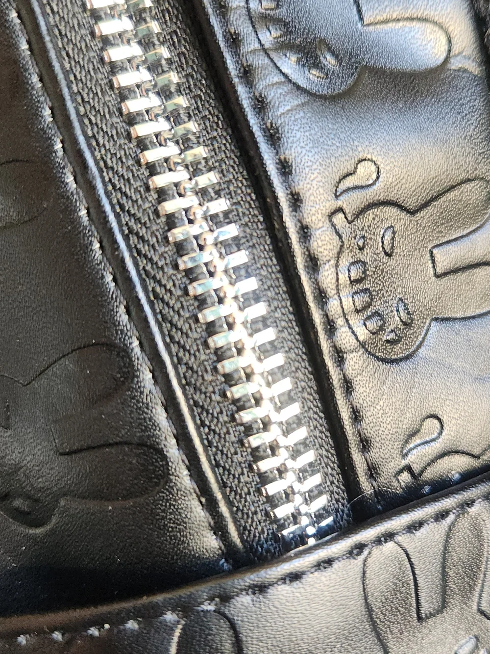 Dr. Zodiak's Moonrock Leather Backpack Black Limited Release Designer Bag
